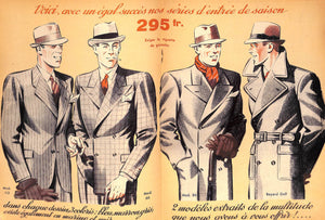 "Bayard 1938 French Menswear Catalogue"