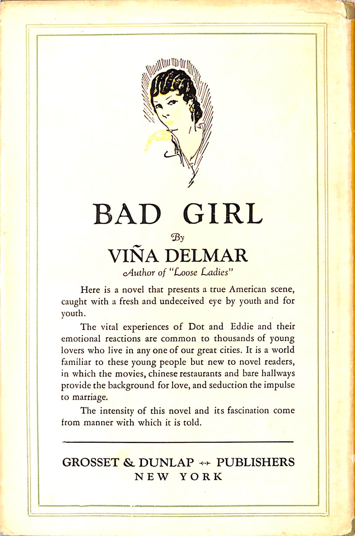 "Kept Woman" 1929 DELMAR, Viña