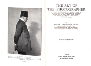 "The Art Of The Photographer" 1935 YOUNG, Edward Drummond