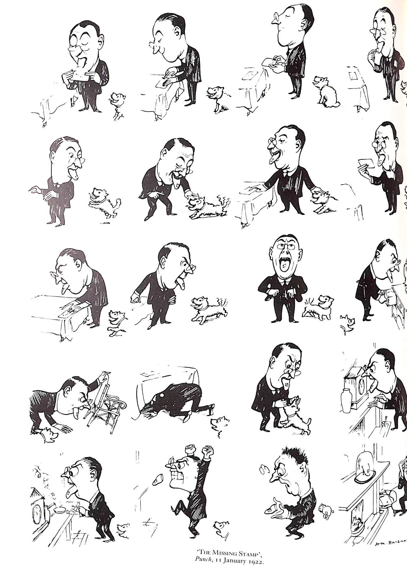 "The Man Who Was H. M. Bateman" 1982 ANDERSON, Anthony