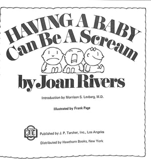 "Having A Baby Can Be A Scream" 1974 RIVERS, Joan