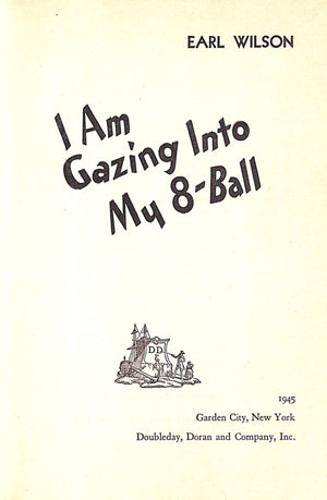 "I Am Gazing Into My 8-Ball" 1945 WILSON, Earl