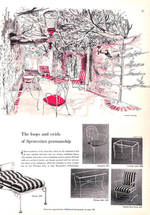 House & Garden The Look Of Spring: March 1949