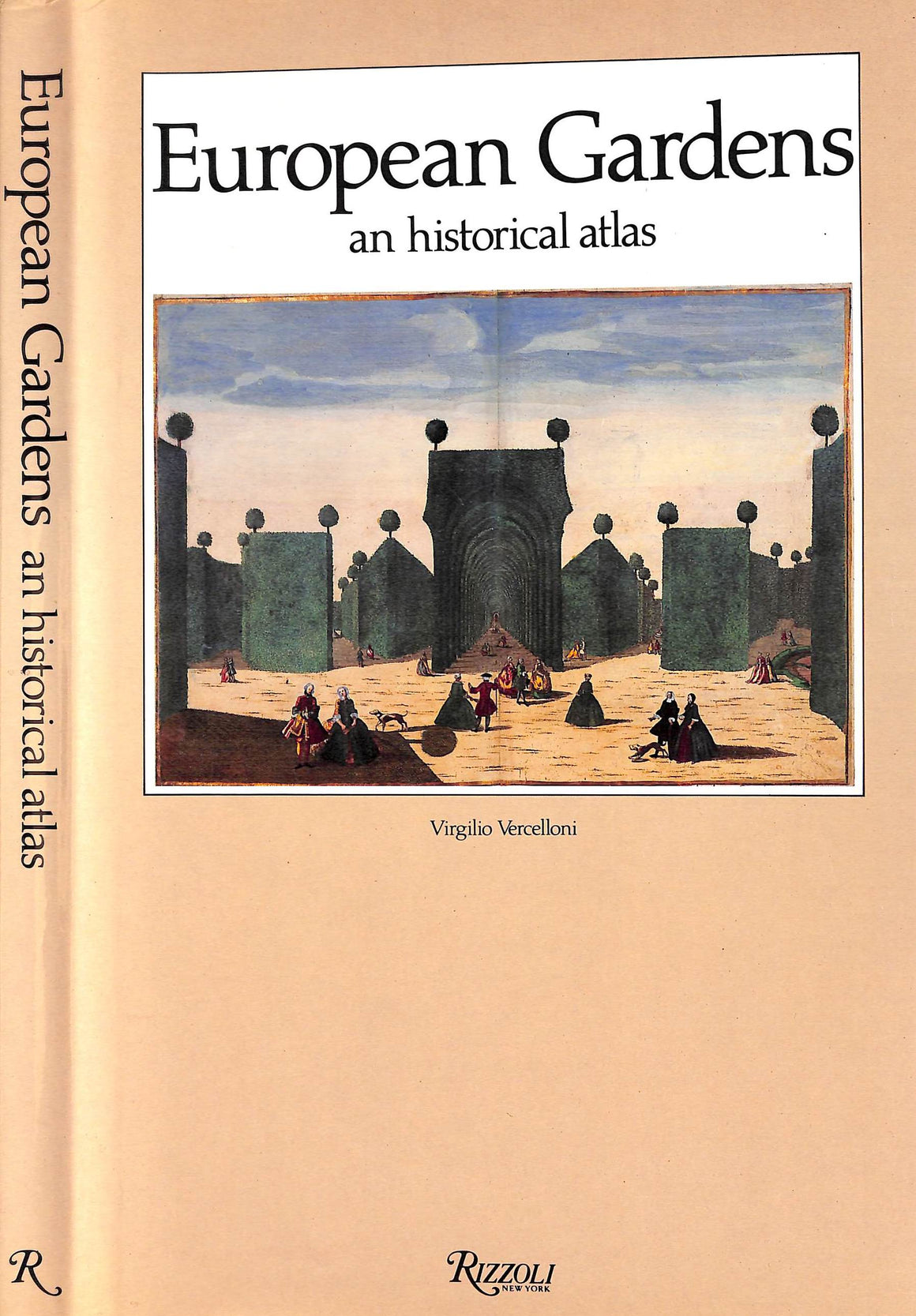 "European Gardens: An Historical Atlas" 1990 VERCELLONI, Virgilio