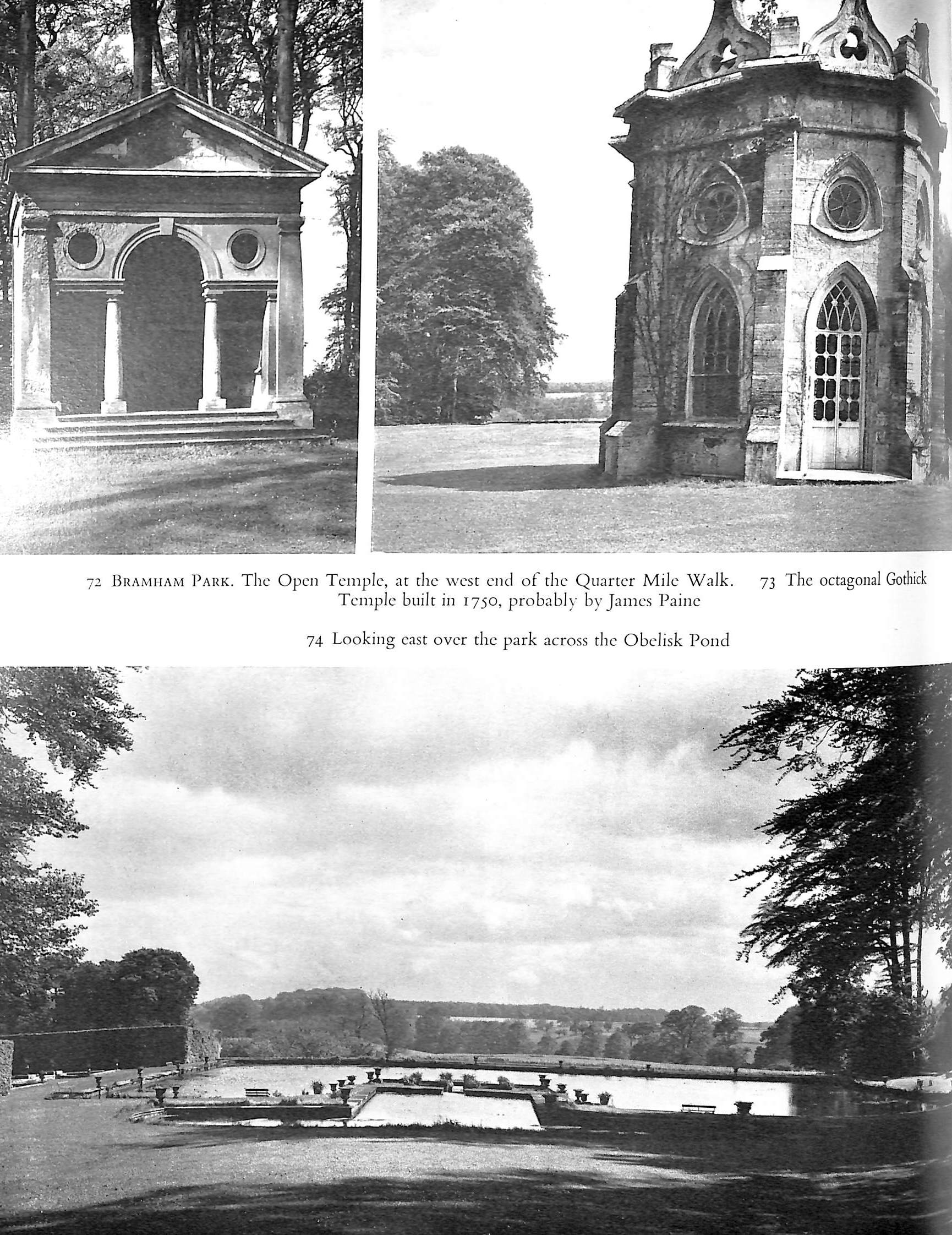 "English Gardens And Landscapes, 1700-1750" 1967 HUSSEY, Christopher