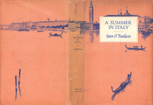 "A Summer In Italy" 1950 O'FAOLAIN, Sean