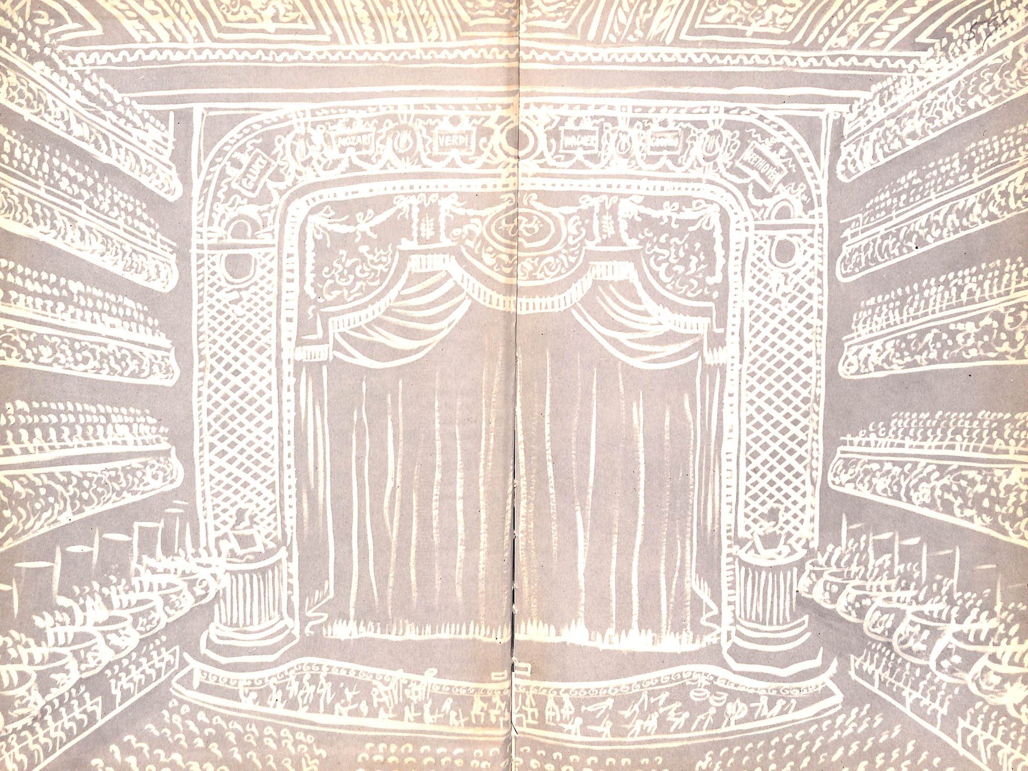 "Opera Souffle: 60 Pictures In Bravura" 1950 SIMONT, Marc