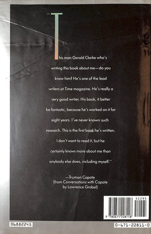 "Capote: A Biography" 1988 CLARKE, Gerald