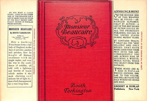 "Monsieur Beaucaire" 1900 TARKINGTON, Booth