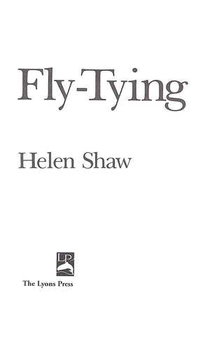 "Fly-Tying" 1987 SHAW, Helen