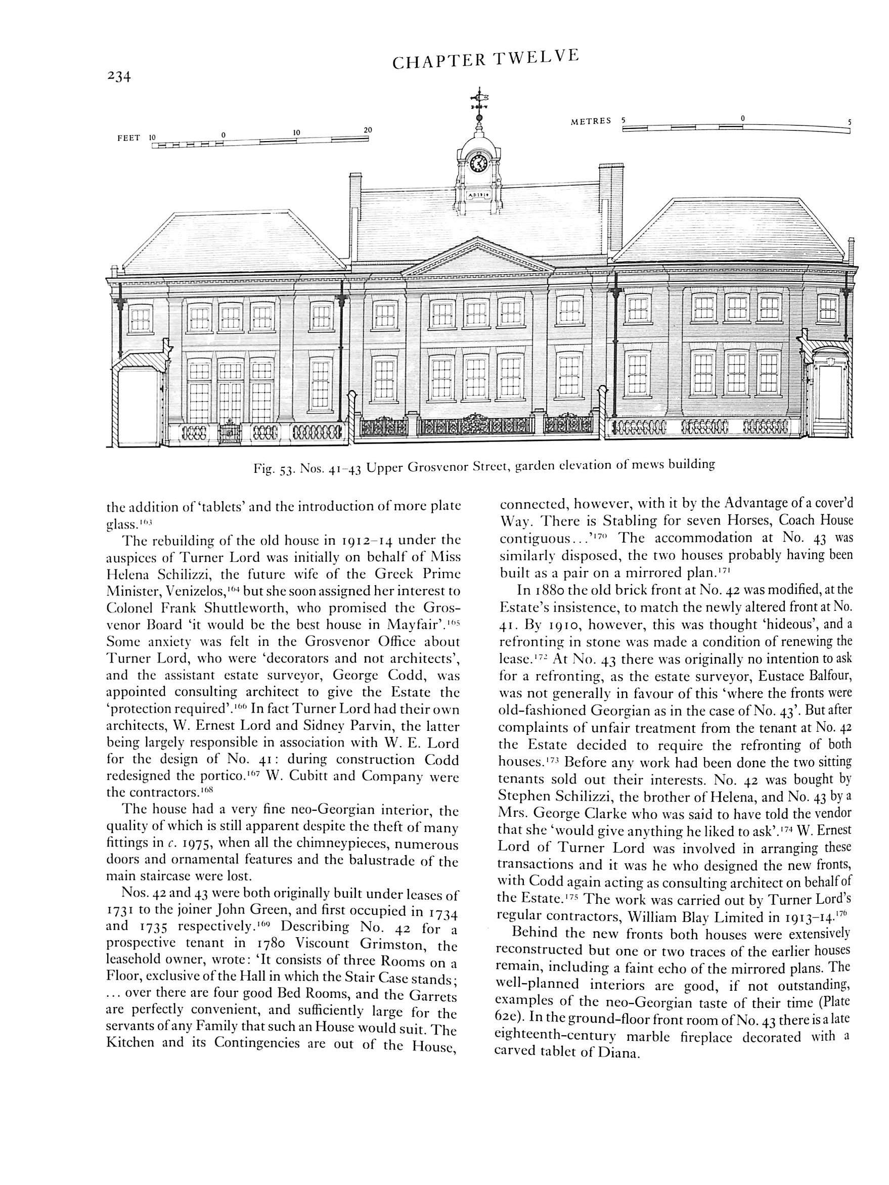 "Survey Of London Volume XL: The Grosvenor Estate In Mayfair - Part II: The Buildings"  1980 SHEPPARD, F.H.W.