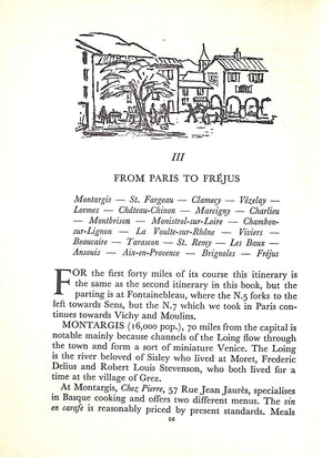 "Eric Whelpton's Gastronomic Guide To Unknown France" 1966 WHELPTON, Eric