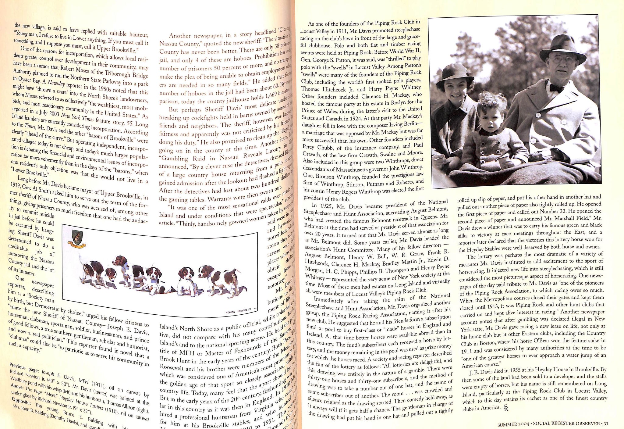 "Social Register Summer 2004 - Including The Social Register Observer" 2004