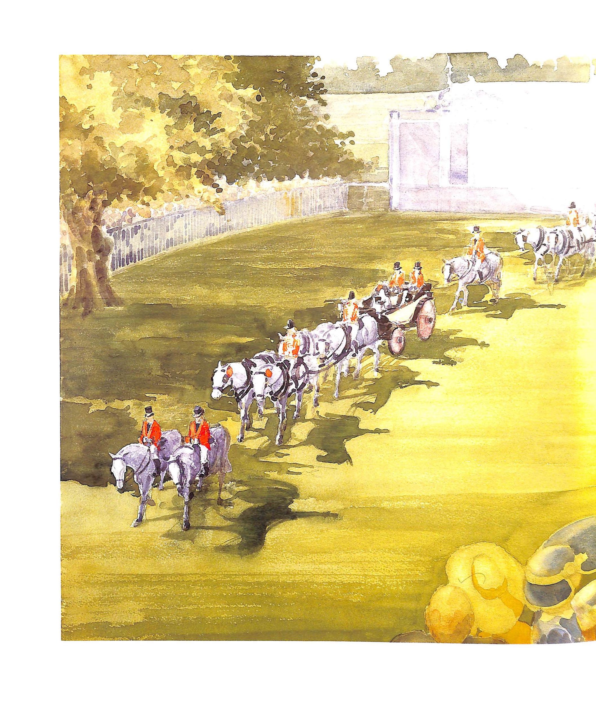 "Royal Occasions Watercolors And Drawings" 1992 CASTLE, John