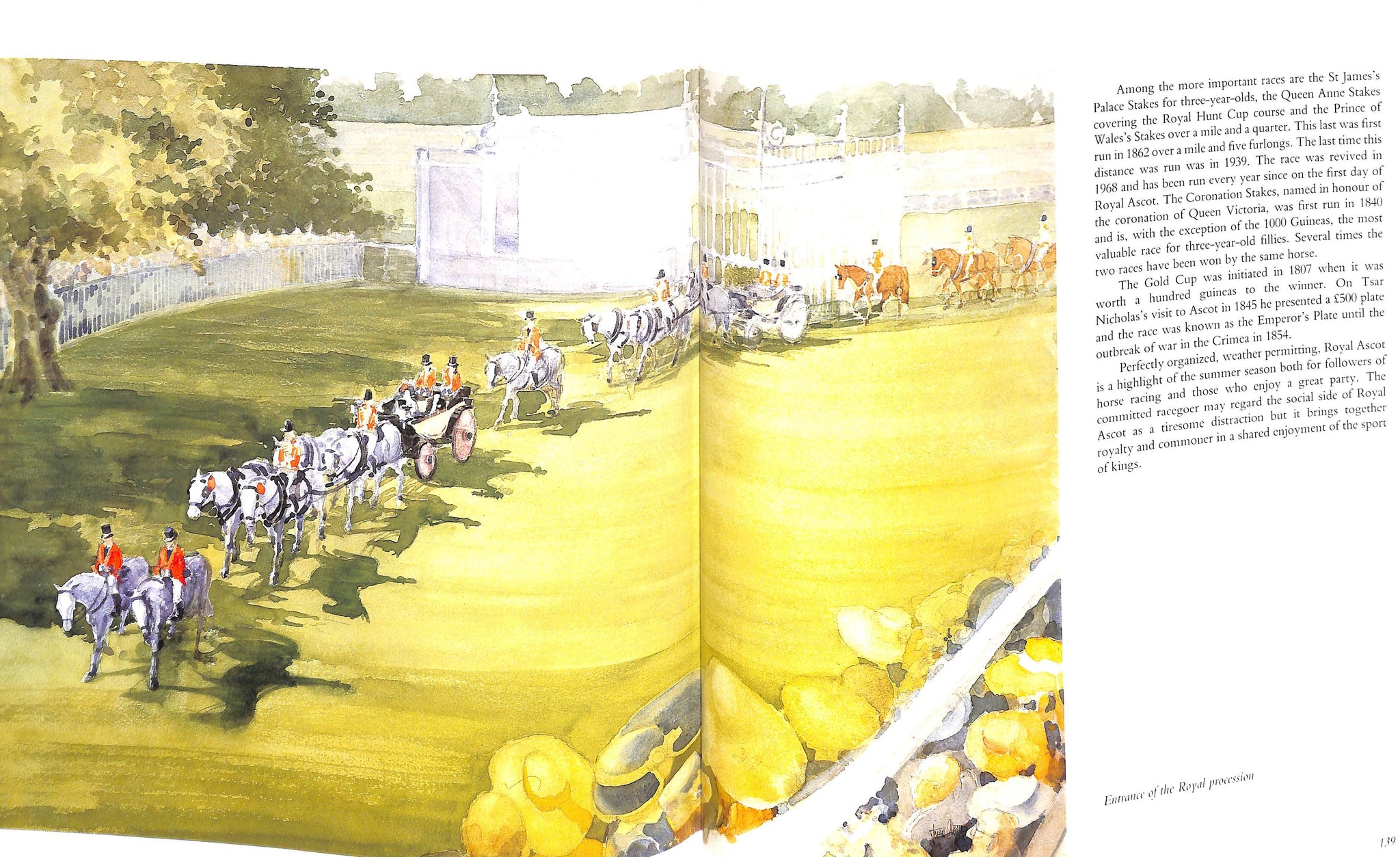 "Royal Occasions Watercolours And Drawings" 1992 CASTLE, John