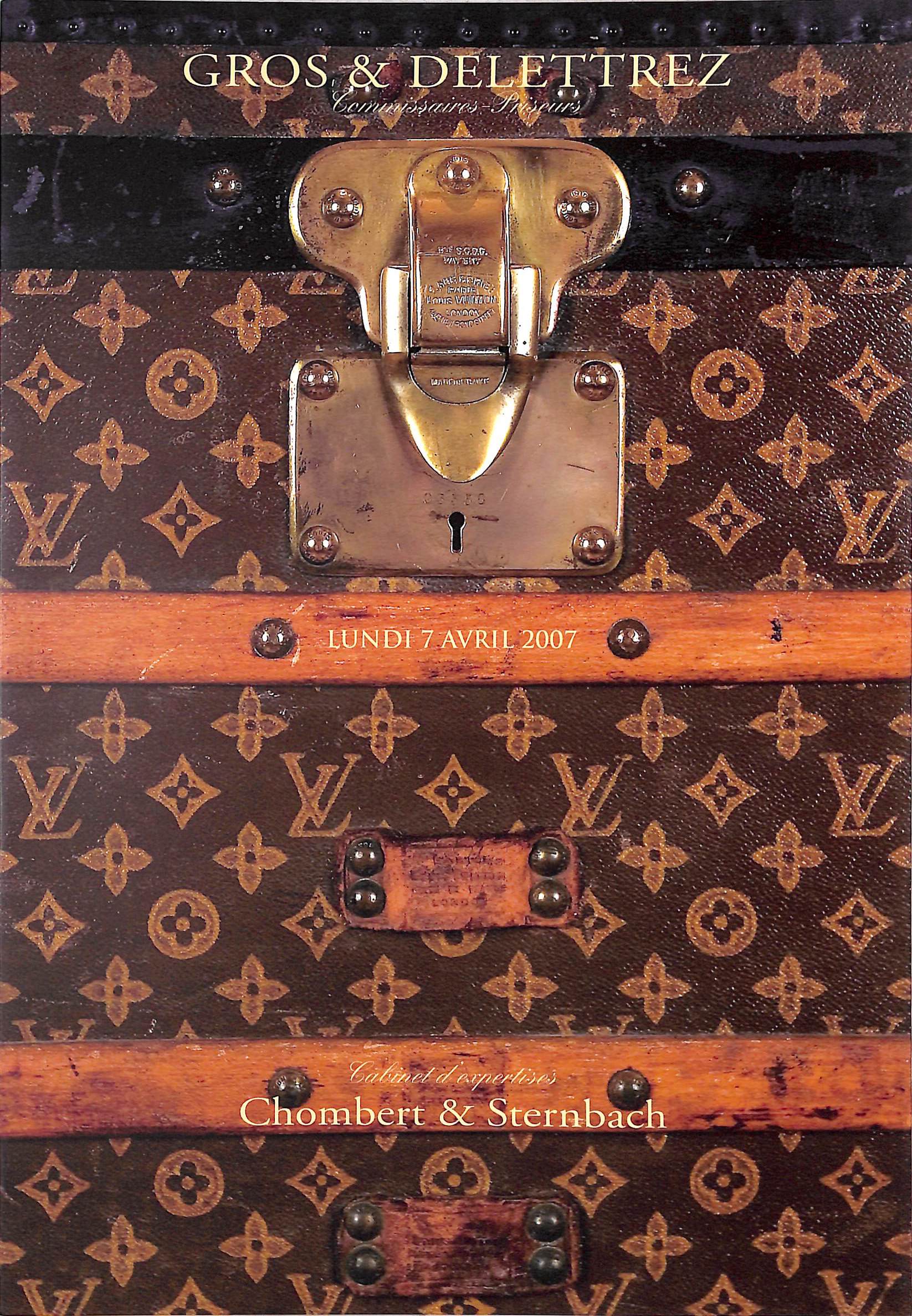 Sold at Auction: Vintage Louis Vuitton Luggage Trunk
