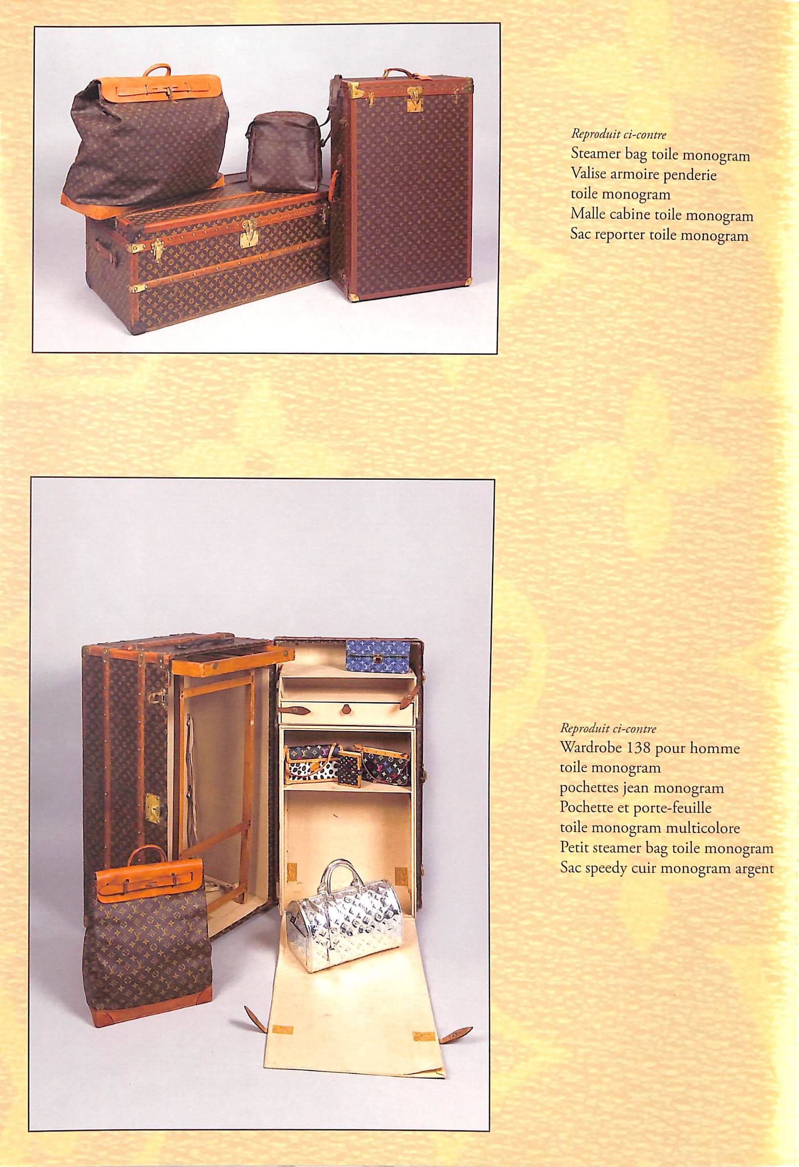 Sold at Auction: Louis Vuitton Vintage Monogram Steamer Bag
