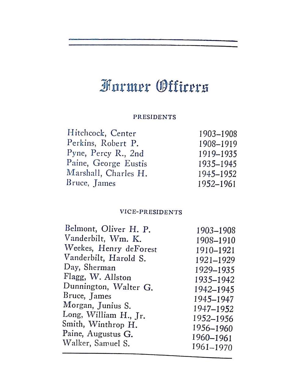 Club House Of The Brook 1903-1975 (SOLD)