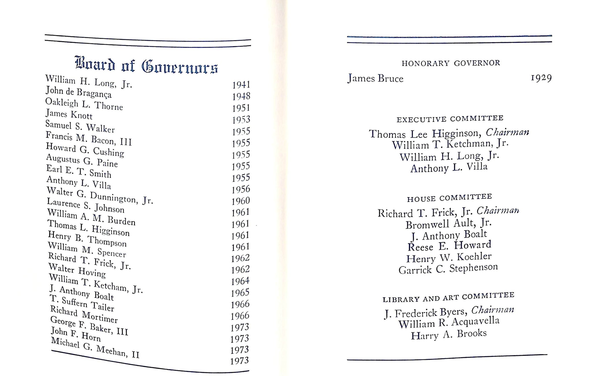 Club House Of The Brook 1903-1975 (SOLD)