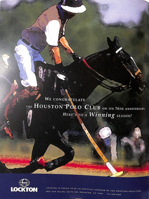 "The Houston Polo Club Book Of The Season" 2004