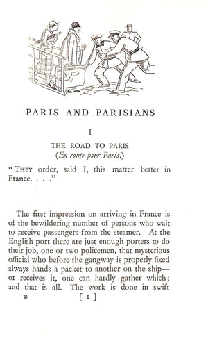 "Paris And Parisians" 1929 POLLOCK, John