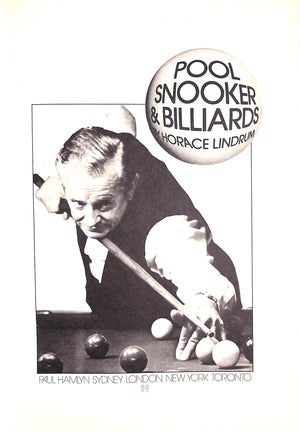"Pool Snooker & Billiards" 1974 LINDRUM, Horace