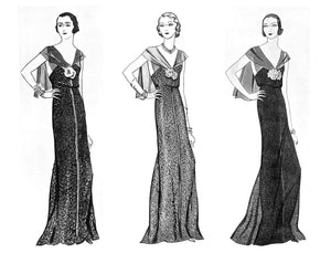 "Fashion Drawing" 1932 HODGKIN, Eliot