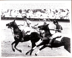 "Prince Charles Palm Beach c1985 Polo Match" (SOLD)