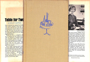 "Table for Two: Easy, Elegant Recipes and Menus for Dining a Deux" 1968