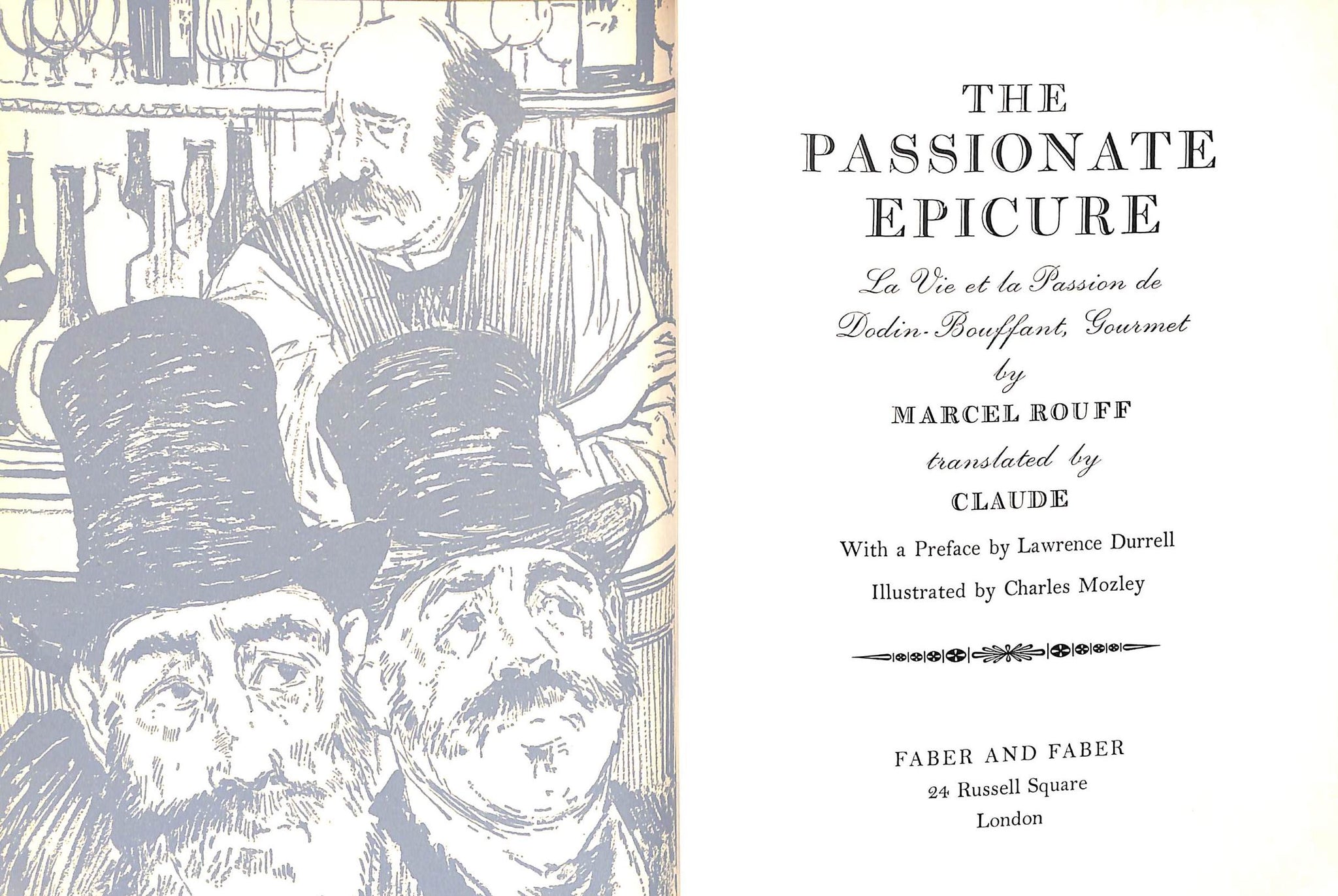 "The Passionate Epicure" 1961 ROUFF, Marcel (SOLD)