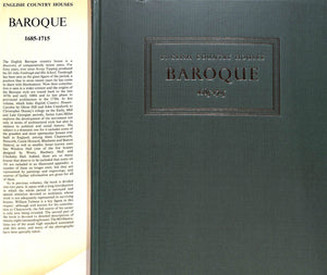 "Baroque 1685-1715" 1970 LEES-MILNE, James
