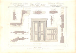 "L'Architecture Privee Au XIX Siecle Sou Napolean III" 1864 DALY, Cesar M.