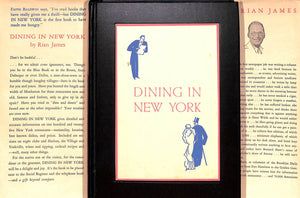 "Dining In New York" 1930 JAMES, Rian (SOLD)