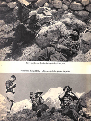 "East Of Everest: An Account Of The New Zealand Alpine Club Himalayan Expedition To The Barun Valley In 1954" HILLARY, Sir Edmund and LOWE, George