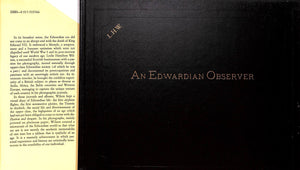 "An Edwardian Observer: The Photographs Of Leslie Hamilton Wilson" 1978 WORSICK, Clark [text by]