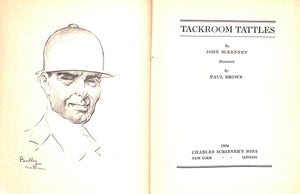 "Tack Room Tattles" 1934 MCKENNEY, John