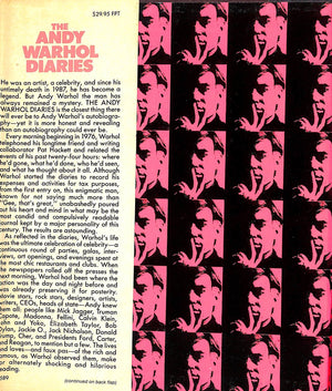 "The Andy Warhol Diaries" 1989 HACKETT, Pat [edited by]
