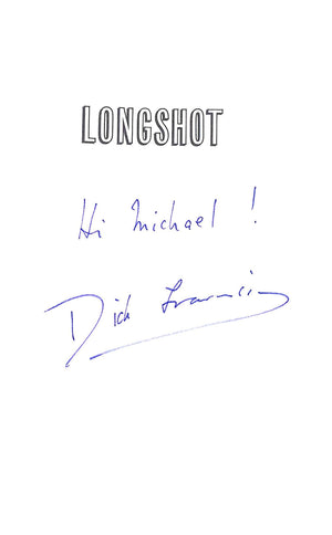 "Longshot" 1990 FRANCIS, Dick