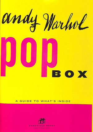 "Andy Warhol Pop Box: Fame, The Factory & The Father Of American Pop Art" 2002 Andy Warhol Museum (SOLD)