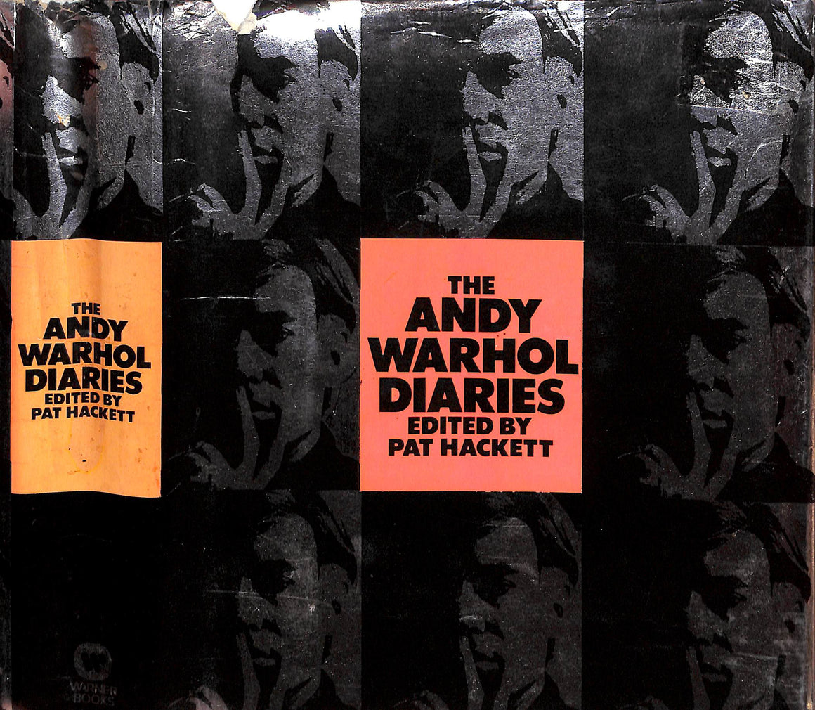 "The Andy Warhol Diaries" 1989 HACKETT, Pat [edited by] (SOLD)