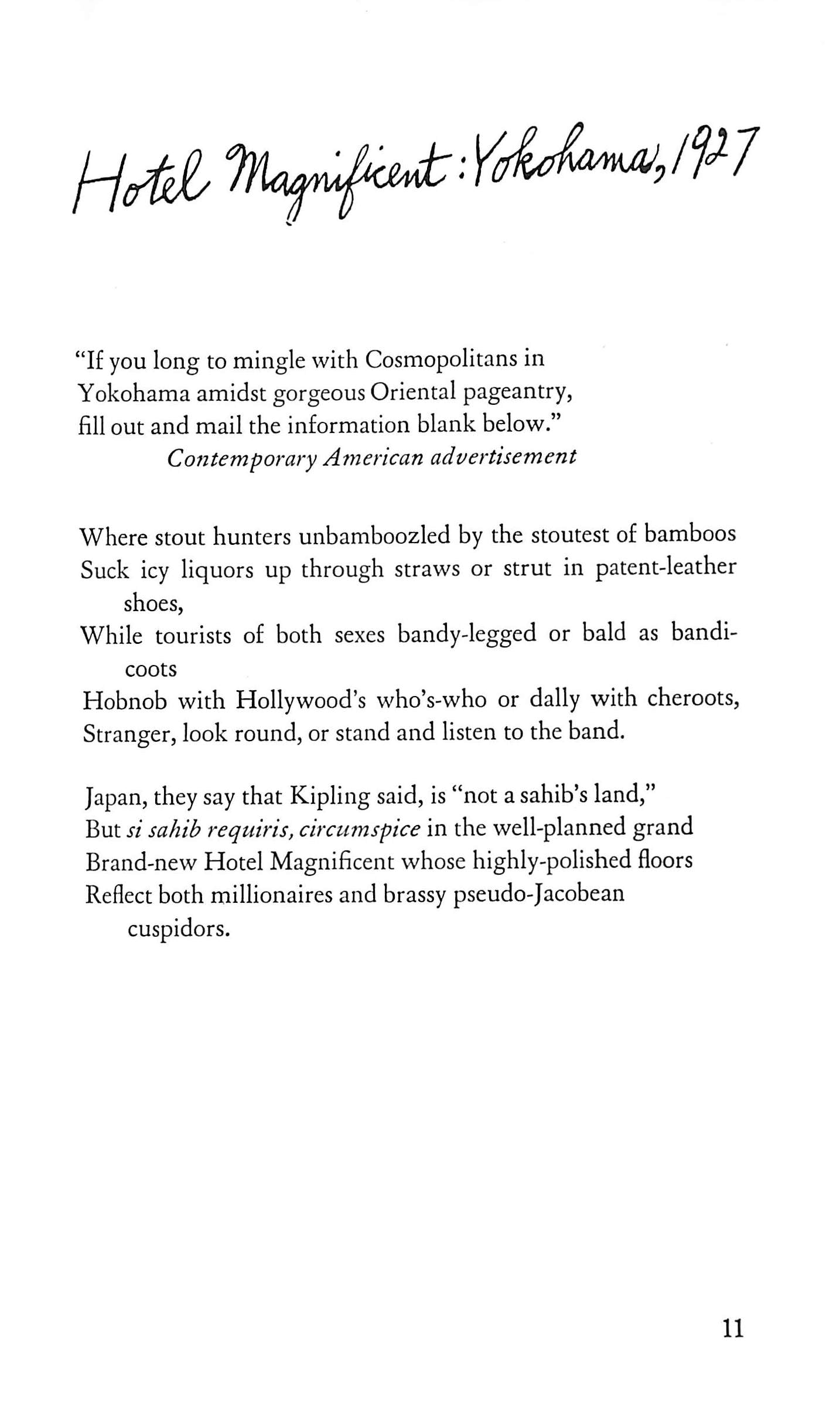 "Borderline Ballads" 1955 PLOMER, William