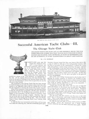 "Yachting" April 1907