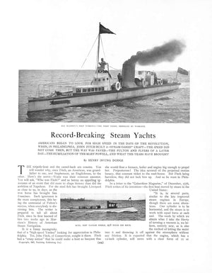 "Yachting Magazine" April 1907 (SOLD)