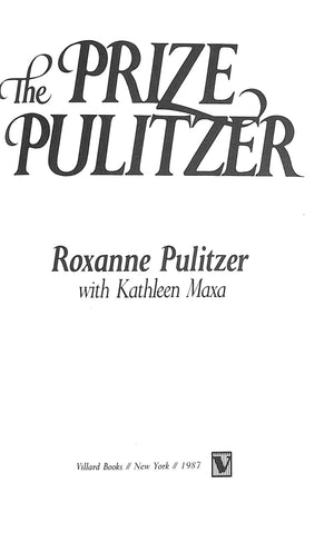 'The Prize Pulitzer: The Scandal That Rocked Palm Beach' 1987