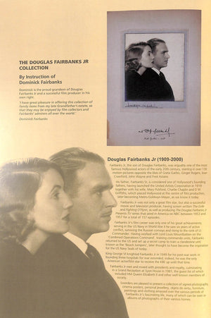 "The Douglas Fairbanks Jr. Collection" 2022