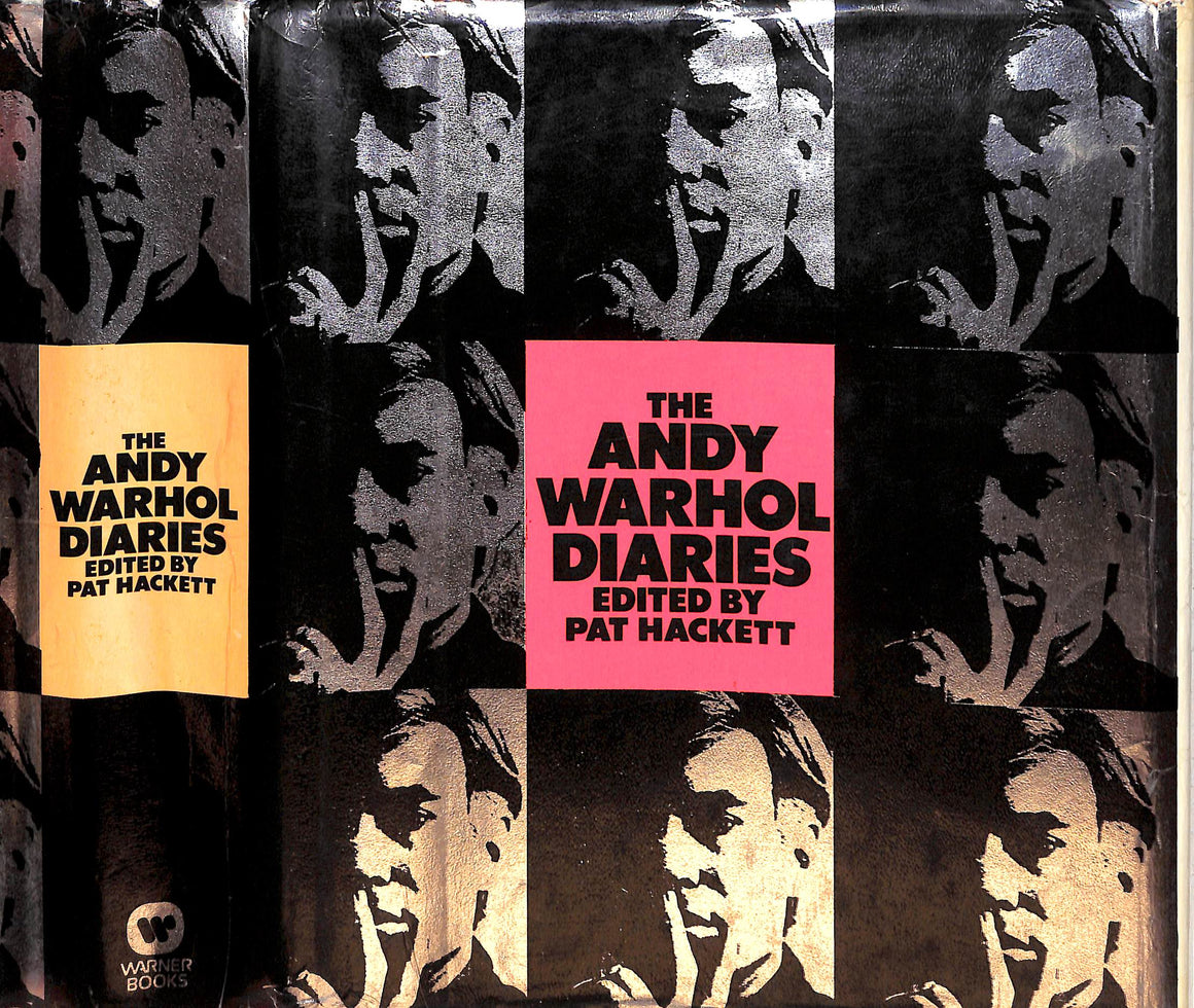 "The Andy Warhol Diaries" 1989 HACKETT, Pat [edited by]