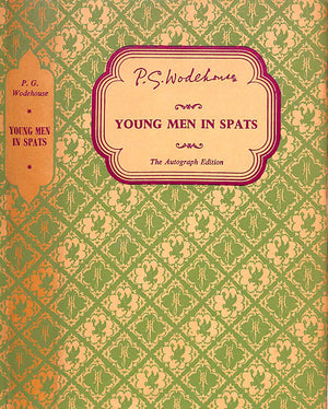 "Young Men In Spats" 1957 WODEHOUSE, P.G.