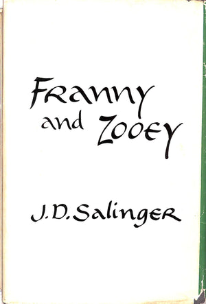 "Franny And Zooey" 1961 SALINGER, J.D.