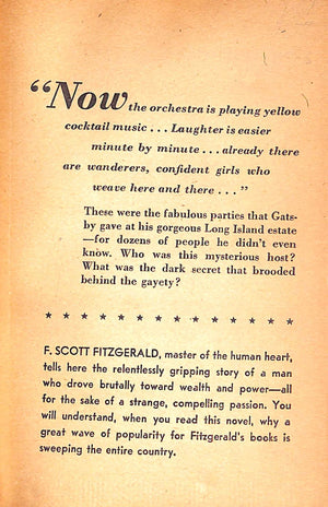 "The Great Gatsby" 1951 FITZGERALD, F. Scott (SOLD)