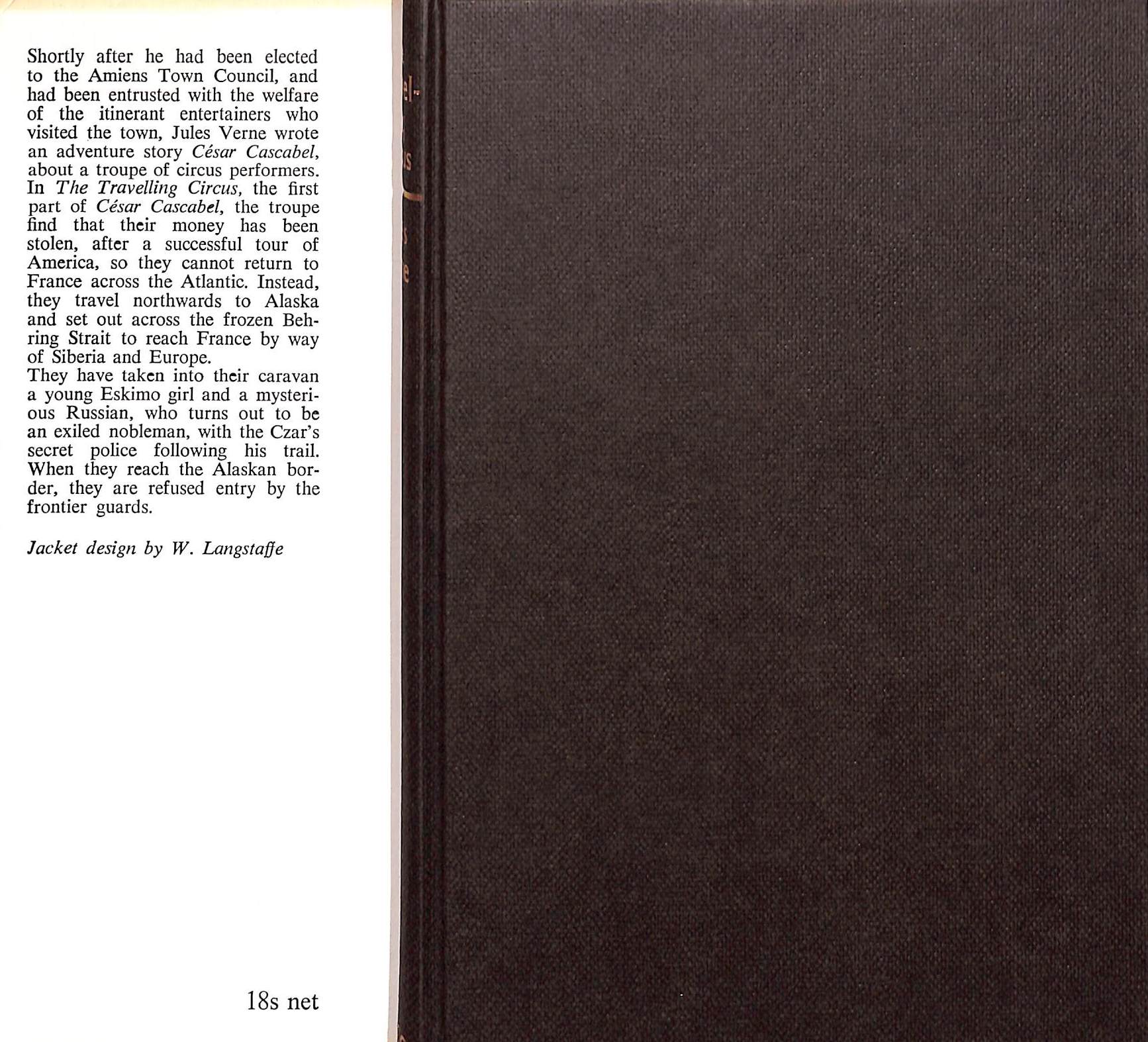 "The Travelling Circus" 1966 VERNE, Jules